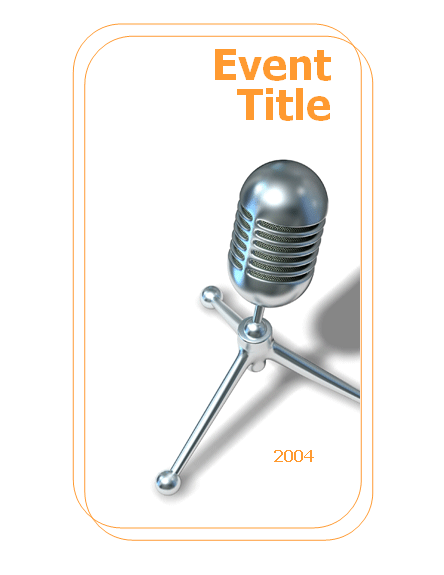 General Event Program Template This is a preview only. Click Download Now to download the template.