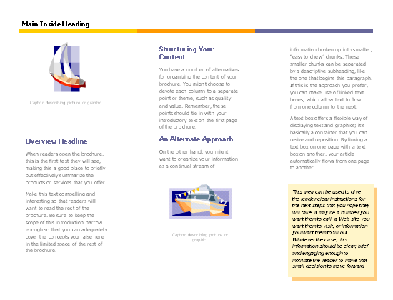 Level Business Brochure Template Click Level Business Brochure Template Now to download the template.