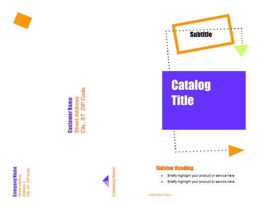 Download Product Catalogue Template