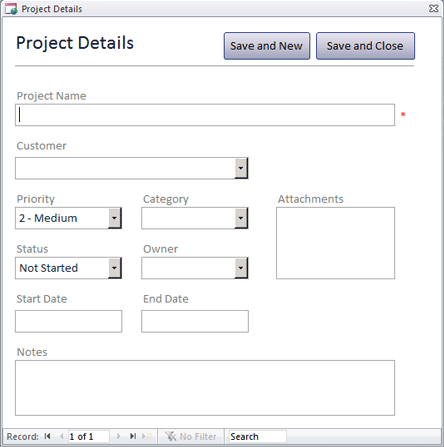 Project Management Templates Office 2007