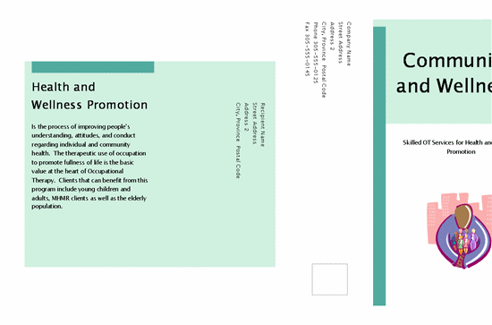 Community Brochure Template Click below to Download
